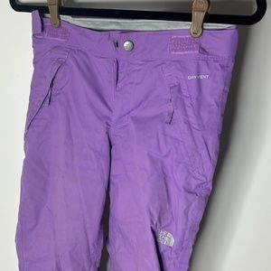 Girls North Face snow pants